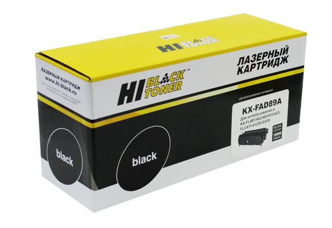 Драм-юнит Hi-Black (HB-KX-FAD89A) для Panasonic KX-FL401/402/403/413/FLC411/412/413, 10K — для бизнеса и офиса Драм-юнит Hi-Black (HB-KX-FAD89A) для Panasonic KX-FL401/402/403/413/FLC411/412/413, 10K — для бизнеса и офиса