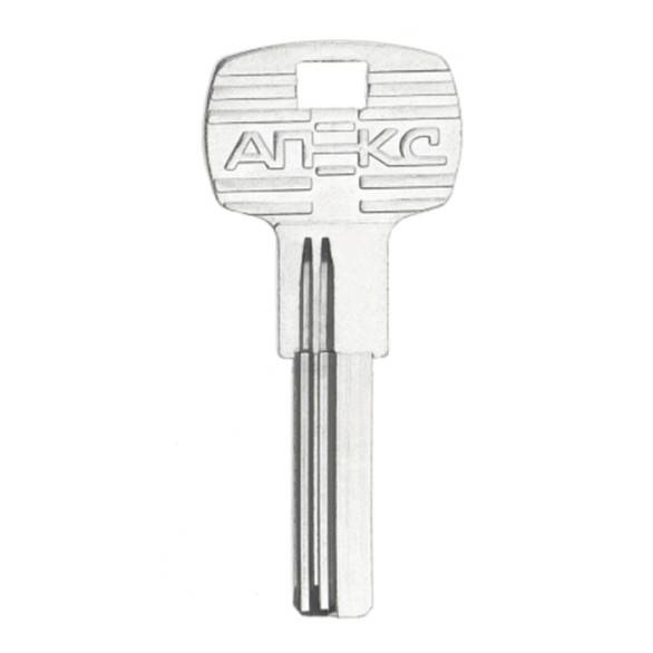 Заготовка вертикального ключа АПЕКС APECS AP-1D 27,4*8,5*2,2 мм под бронь — для бизнеса и офиса Заготовка вертикального ключа АПЕКС APECS AP-1D 27,4*8,5*2,2 мм под бронь — для бизнеса и офиса