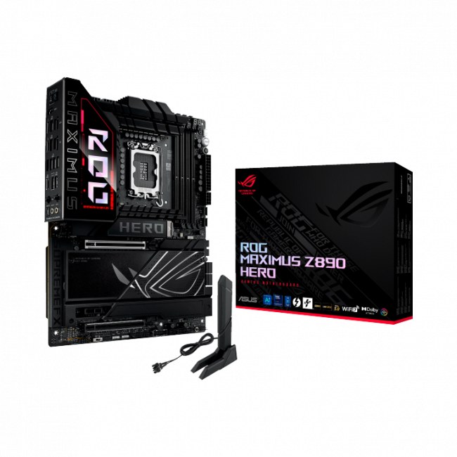 Материнская плата ASUS ROG MAXIMUS Z890 HERO (90MB1ID0-M0EAY0) — для бизнеса и офиса
