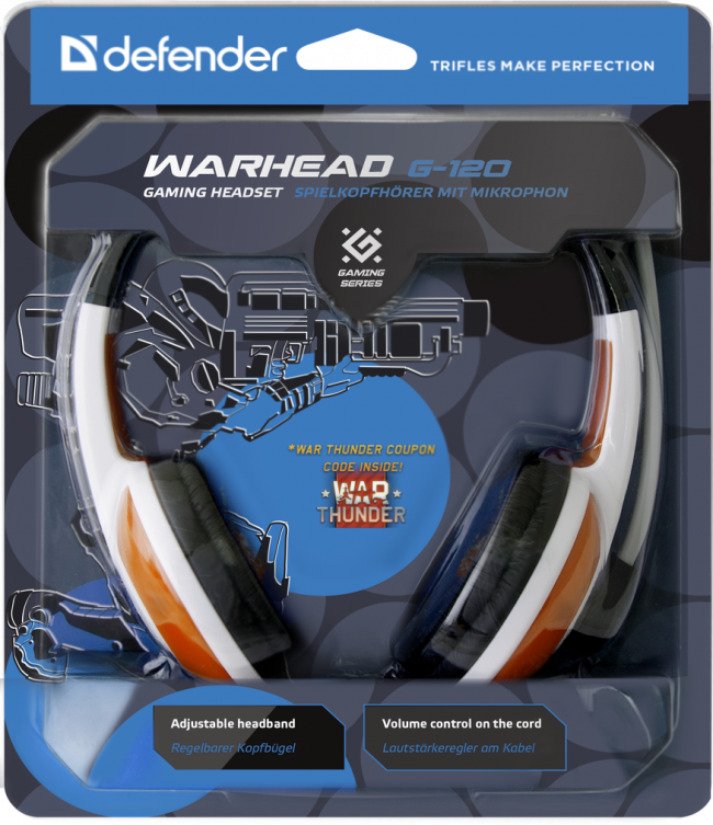 Defender Игровая гарнитура Warhead G-120 красный + белый, кабель 2 м Defender Warhead G-120 — для бизнеса и офиса Defender Игровая гарнитура Warhead G-120 красный + белый, кабель 2 м Defender Warhead G-120 — для бизнеса и офиса