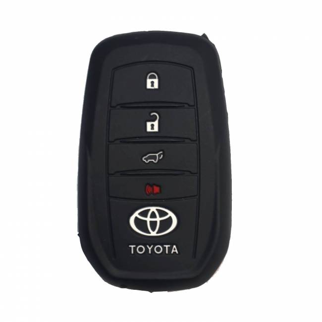 Чехол силиконовый смарт ключа TOYOTA 3+1 кнопки (с лого) — для бизнеса и офиса Чехол силиконовый смарт ключа TOYOTA 3+1 кнопки (с лого) — для бизнеса и офиса