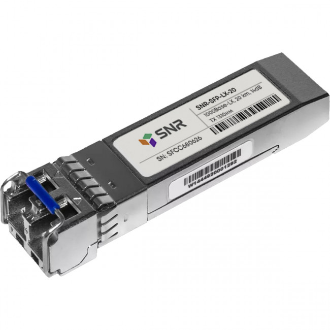 Модуль SNR SNR-SFP-LX-20 — для бизнеса и офиса Модуль SNR SNR-SFP-LX-20 — для бизнеса и офиса