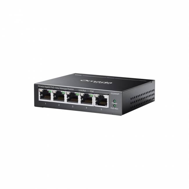 Коммутатор TP-Link ES205GP — для бизнеса и офиса Коммутатор TP-Link ES205GP — для бизнеса и офиса