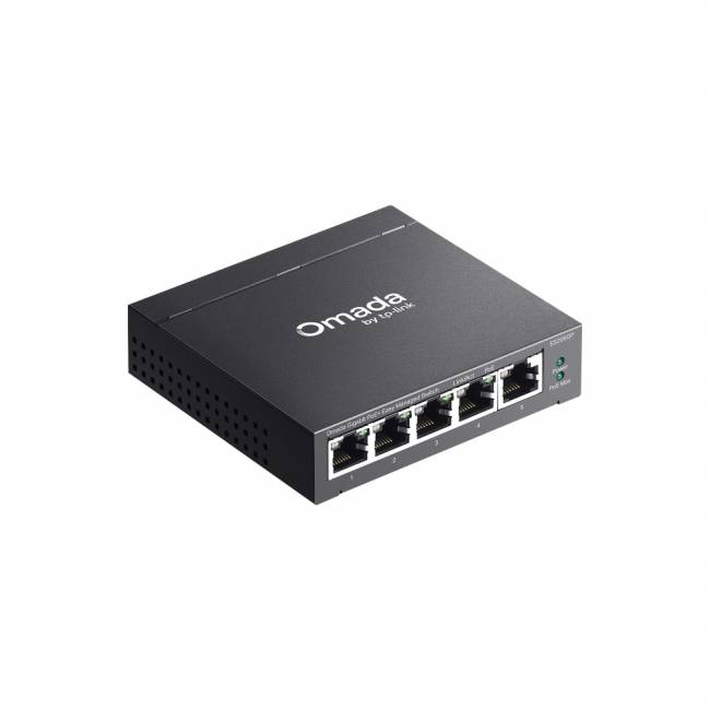 Коммутатор TP-Link ES205GP — для бизнеса и офиса Коммутатор TP-Link ES205GP — для бизнеса и офиса