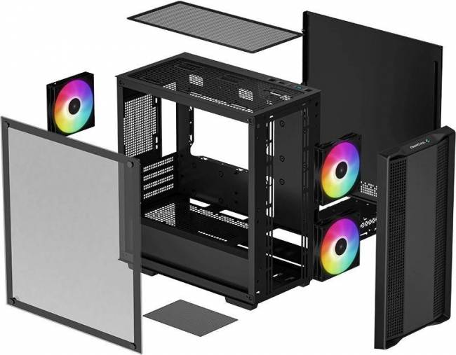 Корпус Deepcool R-CC360-BKAPM3-G-1 — для бизнеса и офиса Корпус Deepcool R-CC360-BKAPM3-G-1 — для бизнеса и офиса