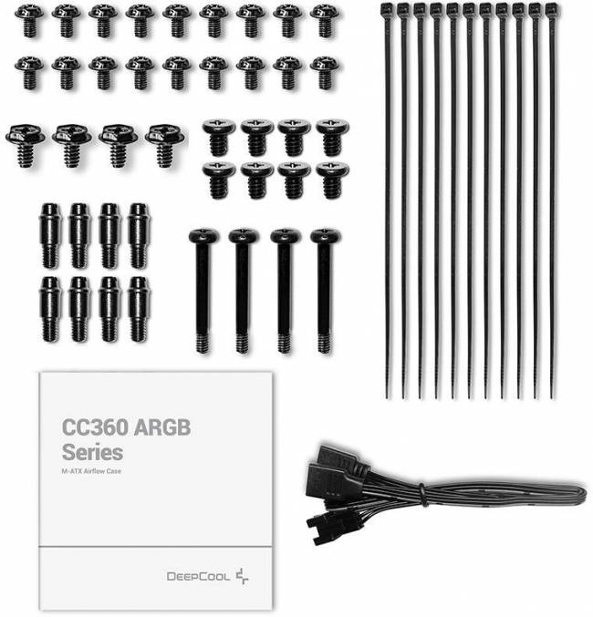 Корпус Deepcool R-CC360-BKAPM3-G-1 — для бизнеса и офиса Корпус Deepcool R-CC360-BKAPM3-G-1 — для бизнеса и офиса
