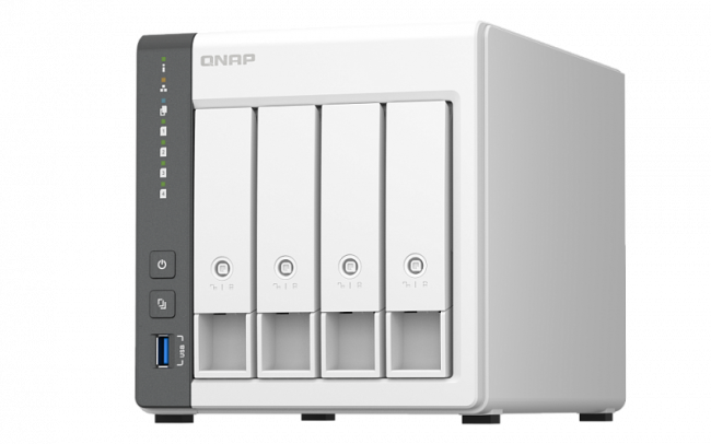 Сетевое хранилище без дисков QNAP D4 (Rev. C) — для бизнеса и офиса Сетевое хранилище без дисков QNAP D4 (Rev. C) — для бизнеса и офиса