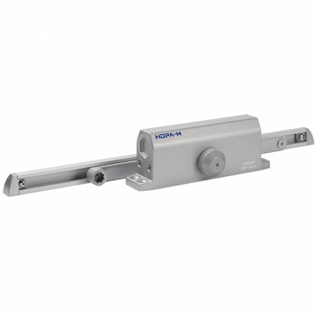 Доводчик дверной 450 Slider ISPARUS от 110 до 150 кг серый — для бизнеса и офиса Доводчик дверной 450 Slider ISPARUS от 110 до 150 кг серый — для бизнеса и офиса