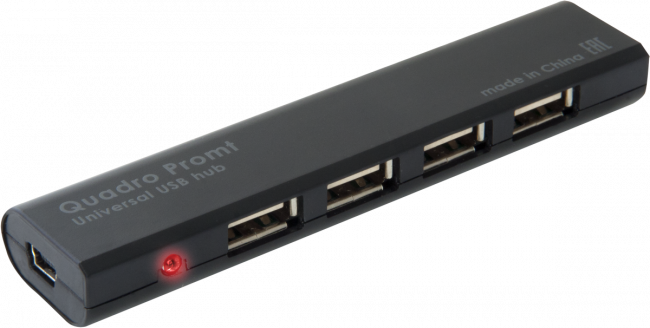 Defender#1 Универсальный USB разветвитель Quadro Promt USB 2.0, 4 порта Defender#1 Quadro Promt USB 2.0 — для бизнеса и офиса Defender#1 Универсальный USB разветвитель Quadro Promt USB 2.0, 4 порта Defender#1 Quadro Promt USB 2.0 — для бизнеса и офиса