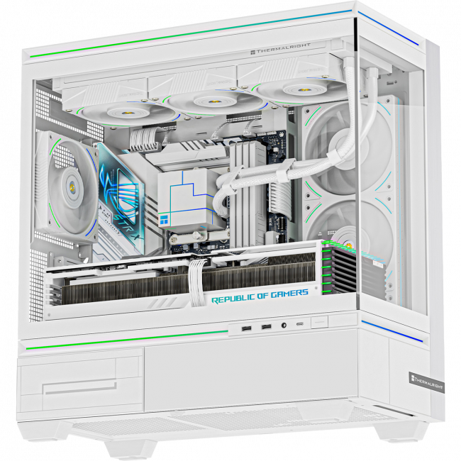 Корпус без блока питания Thermalright M10 White — для бизнеса и офиса Корпус без блока питания Thermalright M10 White — для бизнеса и офиса