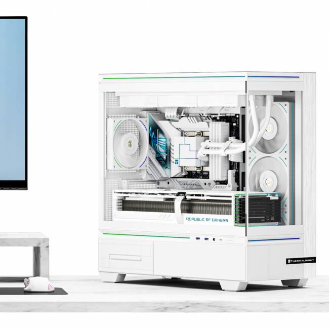 Корпус без блока питания Thermalright M10 White — для бизнеса и офиса Корпус без блока питания Thermalright M10 White — для бизнеса и офиса
