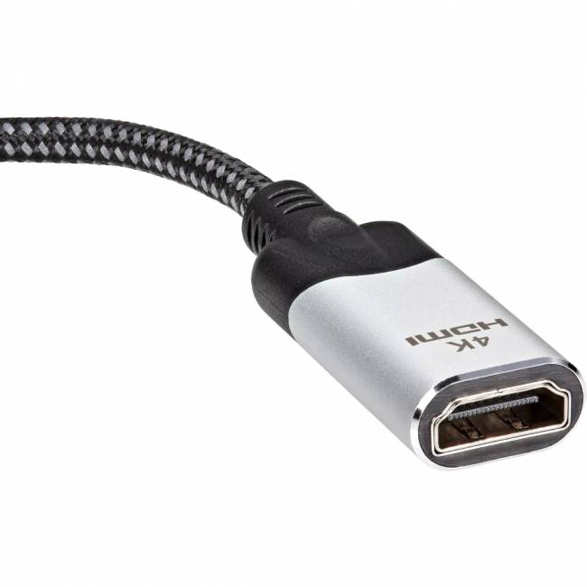 Адаптер DisplayPort(M) ---> HDMI(F) 0.15m 4K@60Hz VCOM <CG621M-0.15> Переходник VCOM DisplayPort M/HDMI F (CG621M-0.15) — для бизнеса и офиса Адаптер DisplayPort(M) ---> HDMI(F) 0.15m 4K@60Hz VCOM <CG621M-0.15> Переходник VCOM DisplayPort M/HDMI F (CG621M-0.15) — для бизнеса и офиса