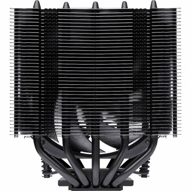 Кулер для процессора Noctua NH-D12L chromax.black — для бизнеса и офиса Кулер для процессора Noctua NH-D12L chromax.black — для бизнеса и офиса