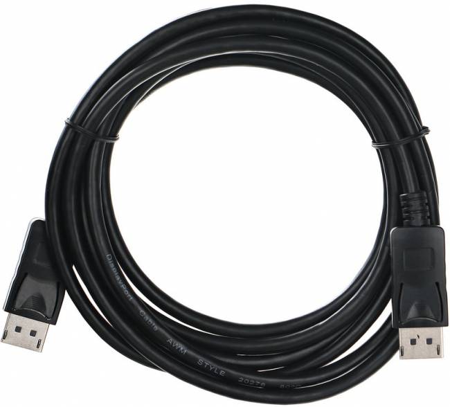 Кабель соединительный DISPLAY PORT v1.2 4K@60Hz  3м Telecom <CG712-3M> Telecom DisplayPort (m) - DisplayPort (m) 3м — для бизнеса и офиса