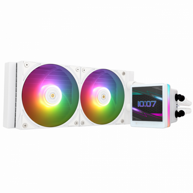 Водяное охлаждение для процессора Thermalright Grand Vision 240 White — для бизнеса и офиса Водяное охлаждение для процессора Thermalright Grand Vision 240 White — для бизнеса и офиса