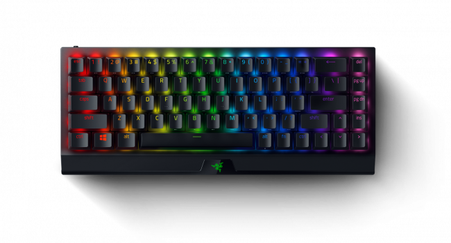 Игровая клавиатура Razer BlackWidow V3 Mini HyperSpeed (Green Switch) - Russian Layout Razer BlackWidow V3 Mini — для бизнеса и офиса Игровая клавиатура Razer BlackWidow V3 Mini HyperSpeed (Green Switch) - Russian Layout Razer BlackWidow V3 Mini — для бизнеса и офиса