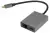 Адаптер TypeC--->RJ45+PD 100Вт, Allum Shell, VCOM <CU4591> VCOM CU4591 — для бизнеса и офиса