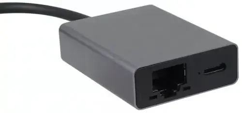 Адаптер TypeC--->RJ45+PD 100Вт, Allum Shell, VCOM <CU4591> VCOM CU4591 — для бизнеса и офиса