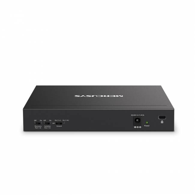Коммутатор Mercusys MS110P — для бизнеса и офиса Коммутатор Mercusys MS110P — для бизнеса и офиса