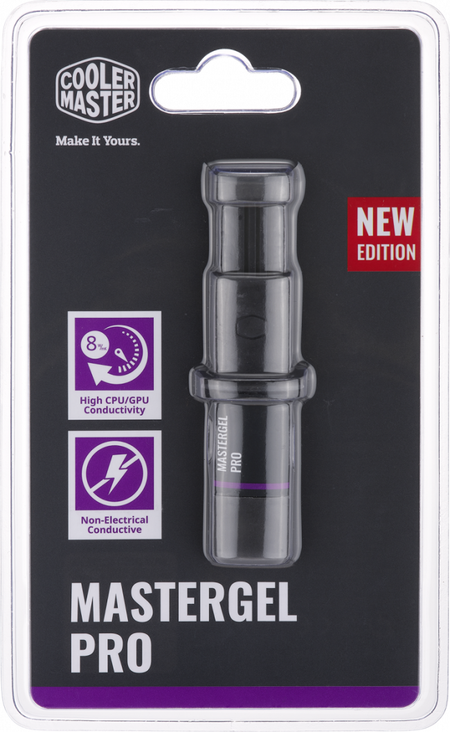 Термопаста Cooler Master New MasterGel Pro — для бизнеса и офиса Термопаста Cooler Master New MasterGel Pro — для бизнеса и офиса