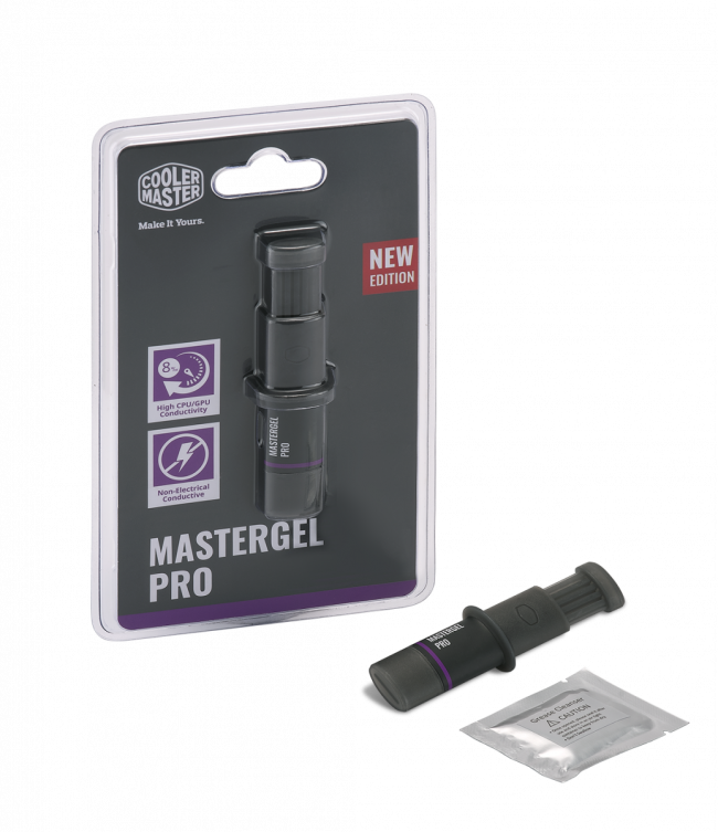 Термопаста Cooler Master New MasterGel Pro — для бизнеса и офиса Термопаста Cooler Master New MasterGel Pro — для бизнеса и офиса