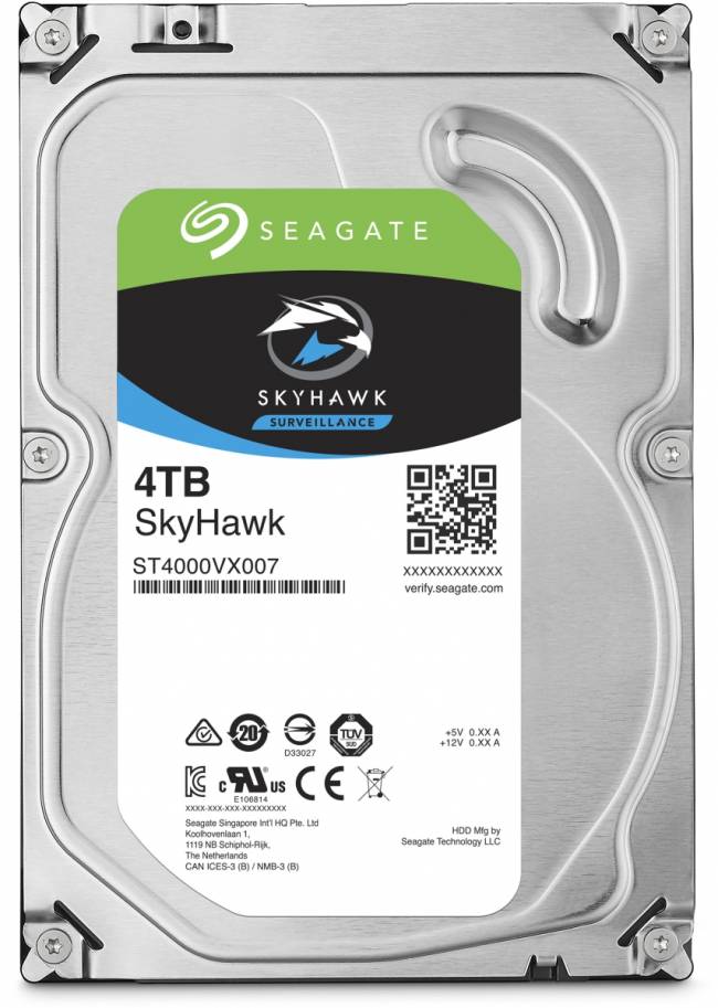 Жесткий диск Seagate SkyHawk Surveillance ST4000VX007 — для бизнеса и офиса Жесткий диск Seagate SkyHawk Surveillance ST4000VX007 — для бизнеса и офиса