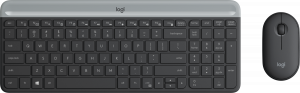Комплект (клавиатура + мышь) Клавиатура + мышь Logitech Slim Wireless Keyboard and Mouse Combo MK470
