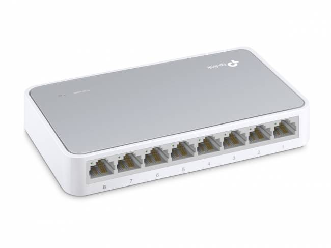 Коммутатор TP-Link TL-SF1008D — для бизнеса и офиса Коммутатор TP-Link TL-SF1008D — для бизнеса и офиса