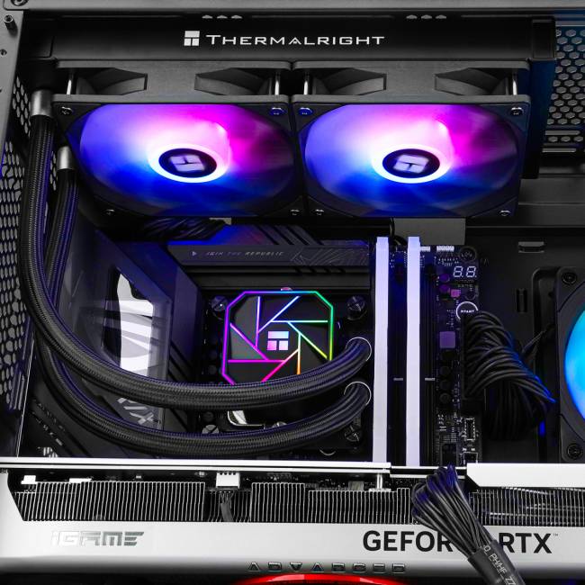 Система жидкостного охлаждения Thermalright Aqua Elite Black 240 ARGB V3 A-ELITE-BL-240-ARGB — для бизнеса и офиса Система жидкостного охлаждения Thermalright Aqua Elite Black 240 ARGB V3 A-ELITE-BL-240-ARGB — для бизнеса и офиса