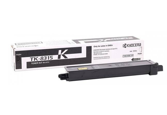 Тонер-картридж TK-8315K Kyocera TASKalfa 2550ci, 12К (O) чёрный 1T02MV0NL0 — для бизнеса и офиса Тонер-картридж TK-8315K Kyocera TASKalfa 2550ci, 12К (O) чёрный 1T02MV0NL0 — для бизнеса и офиса