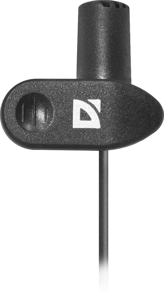 Defender Микрофон компьютерный MIC-109 черный, на прищепке, 1,8 м Defender MIC-109 — для бизнеса и офиса