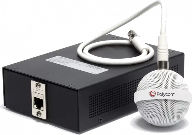 Микрофон потолочный Polycom 2215-85360-001 — для бизнеса и офиса Микрофон потолочный Polycom 2215-85360-001 — для бизнеса и офиса