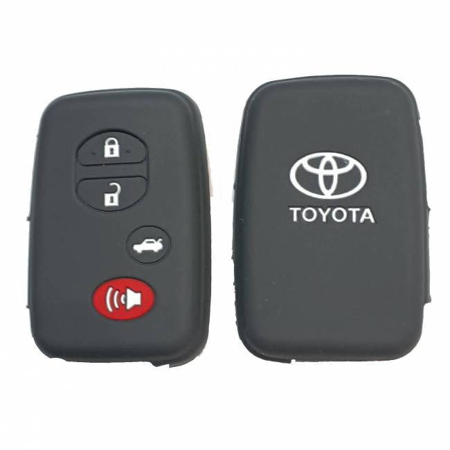 Чехол силиконовый смарт ключа TOYOTA 3+1 кнопки (с лого) — для бизнеса и офиса Чехол силиконовый смарт ключа TOYOTA 3+1 кнопки (с лого) — для бизнеса и офиса