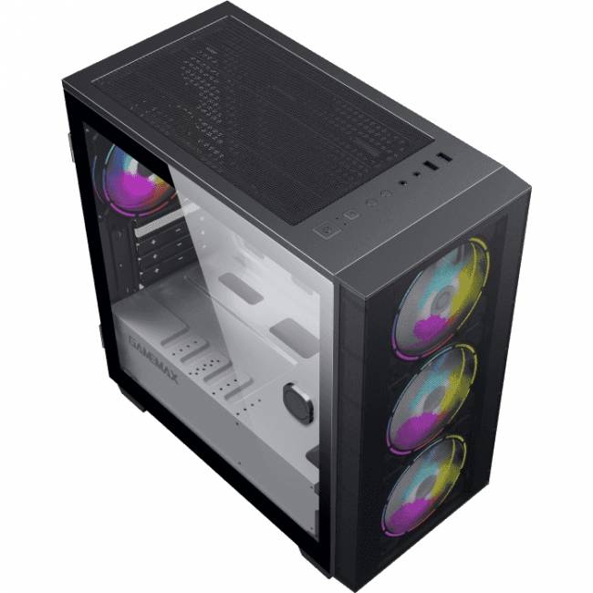 Компьютерный корпус, без блока питания mATX GameMax Aero Mini — для бизнеса и офиса Компьютерный корпус, без блока питания mATX GameMax Aero Mini — для бизнеса и офиса