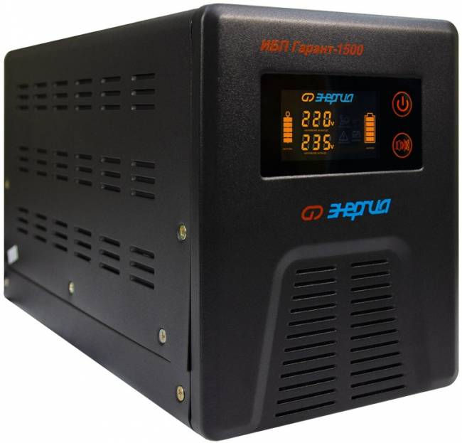 ИБП Гарант-1500 24В 1500 ВА ЭНЕРГИЯ ИБП Гарант UPS 1500 — для бизнеса и офиса