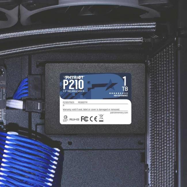 Накопитель SSD Patriot P210S1TB25 — для бизнеса и офиса Накопитель SSD Patriot P210S1TB25 — для бизнеса и офиса