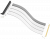 кабель Cooler Master Riser Cable PCIe 4.0 x16, White - 300mm — для бизнеса и офиса кабель Cooler Master Riser Cable PCIe 4.0 x16, White - 300mm — для бизнеса и офиса