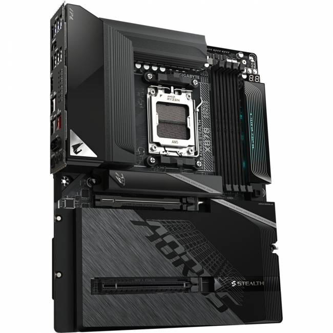 Материнская плата Gigabyte X870 A STEALTH — для бизнеса и офиса Материнская плата Gigabyte X870 A STEALTH — для бизнеса и офиса