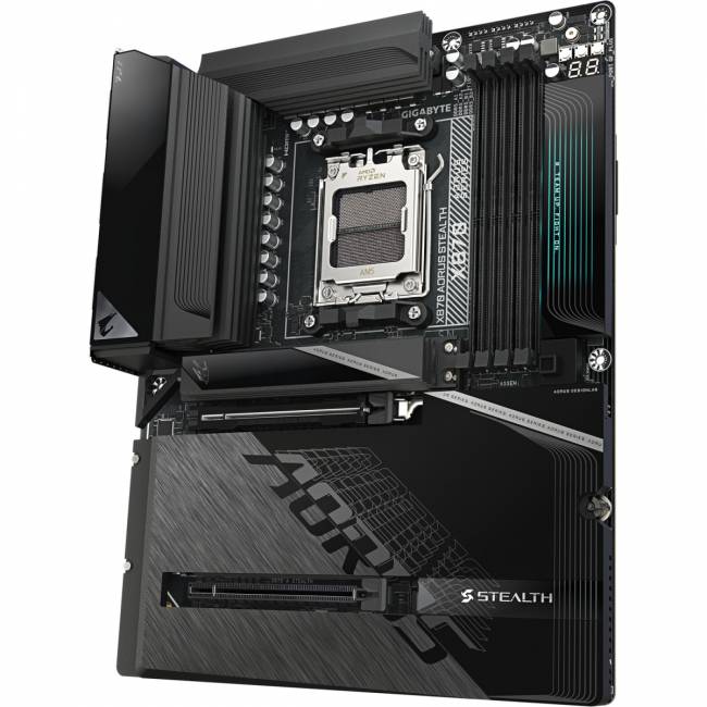Материнская плата Gigabyte X870 A STEALTH — для бизнеса и офиса Материнская плата Gigabyte X870 A STEALTH — для бизнеса и офиса