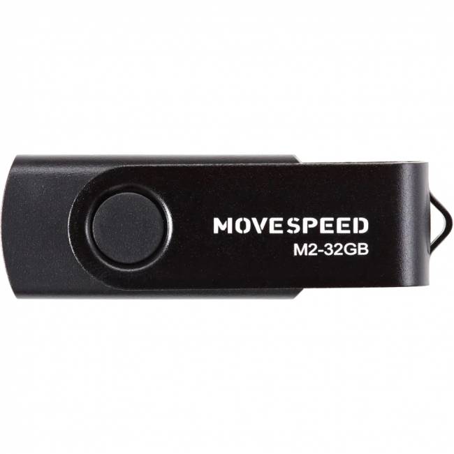 USB2.0 32GB Move Speed M2 черный Move Speed 32GB M2 (M2-32G) — для бизнеса и офиса USB2.0 32GB Move Speed M2 черный Move Speed 32GB M2 (M2-32G) — для бизнеса и офиса