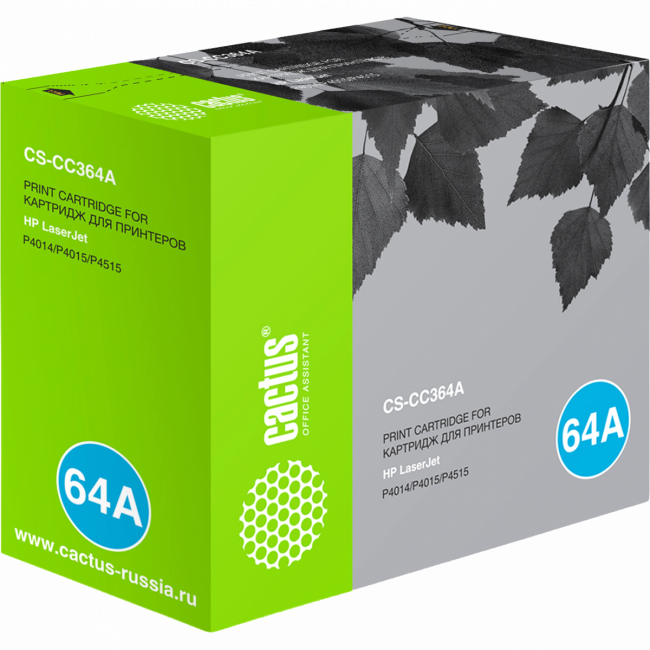 - Cactus CS-CC364A — для бизнеса и офиса - Cactus CS-CC364A — для бизнеса и офиса