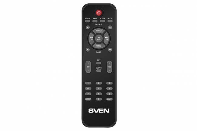 SVEN MS-2250, черный, акустическая система 2.1, мощность (RMS): 50Вт + 2х15Вт, SD/USB, FM-радио, LED-дисплей, пульт ДУ, Bluetooth SVEN MS-2250 — для бизнеса и офиса SVEN MS-2250, черный, акустическая система 2.1, мощность (RMS): 50Вт + 2х15Вт, SD/USB, FM-радио, LED-дисплей, пульт ДУ, Bluetooth SVEN MS-2250 — для бизнеса и офиса