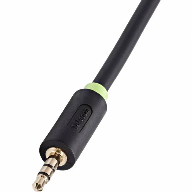 Кабель-адаптер 3.5ST(M)/2X6.35 ST(M), 3м, Telecom PRO <TAV6168-3M> Адаптер-переходник Telecom Jack 3.5 mm M/2 x jack 6.35 mm M (TAV6168-3M) — для бизнеса и офиса