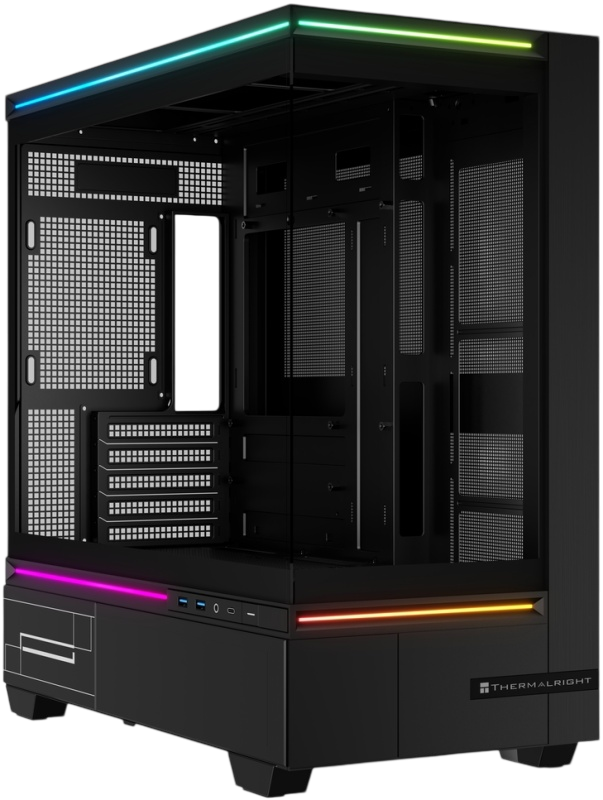 Корпус без блока питания Thermalright M10 Vision Black — для бизнеса и офиса Корпус без блока питания Thermalright M10 Vision Black — для бизнеса и офиса
