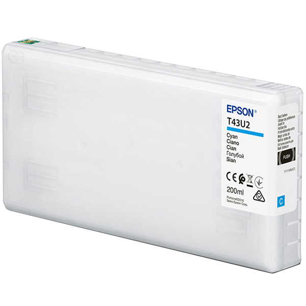 Картридж Epson T43U Cyan — для бизнеса и офиса Картридж Epson T43U Cyan — для бизнеса и офиса