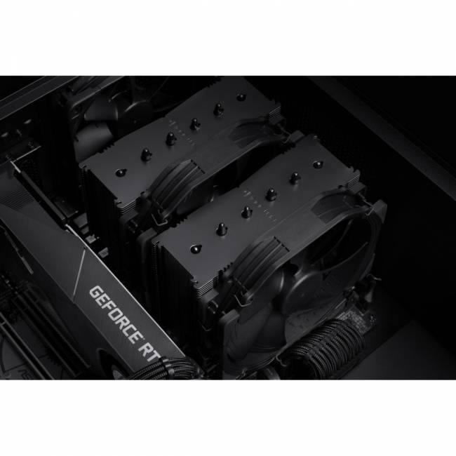 Кулер для процессора Noctua NH-D15 chromax.black — для бизнеса и офиса Кулер для процессора Noctua NH-D15 chromax.black — для бизнеса и офиса