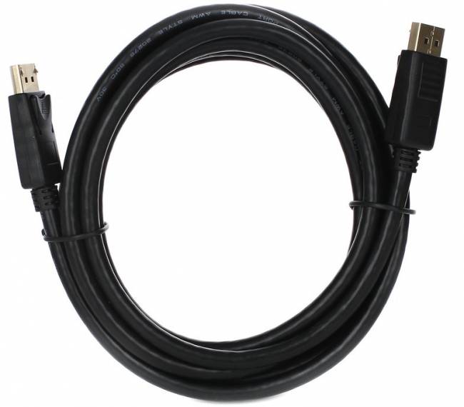 Кабель соединительный DISPLAY PORT v1.2, 4K@60Hz, 3m VCOM <VHD6220-3M> VCOM DisplayPort (m) - DisplayPort (m) 3м — для бизнеса и офиса