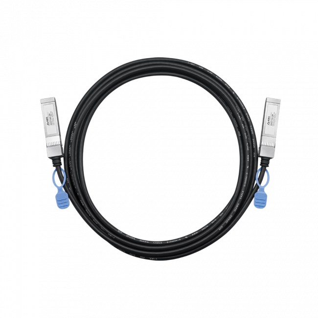 Кабель ZyXEL DAC10G-3M-ZZ0103F — для бизнеса и офиса Кабель ZyXEL DAC10G-3M-ZZ0103F — для бизнеса и офиса