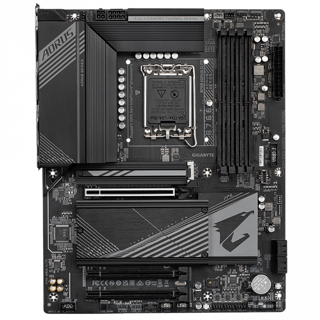 Материнская плата Gigabyte B760 AORUS ELITE — для бизнеса и офиса