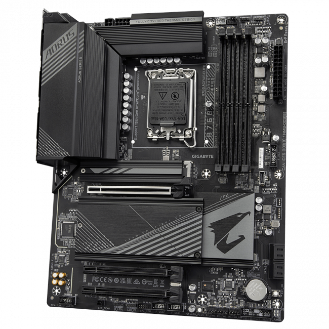 Материнская плата Gigabyte B760 AORUS ELITE — для бизнеса и офиса